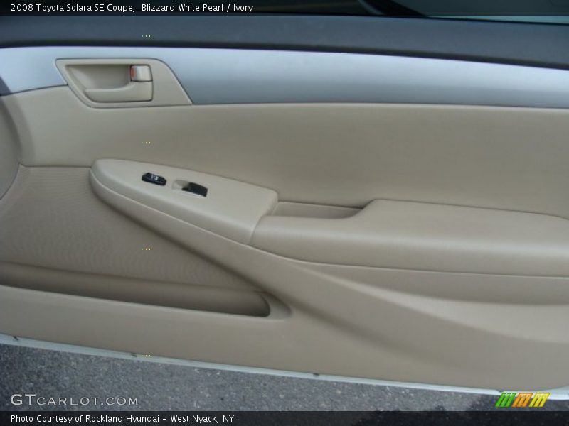 Blizzard White Pearl / Ivory 2008 Toyota Solara SE Coupe