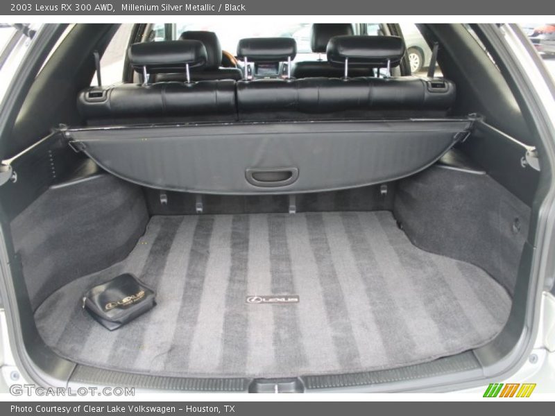 Millenium Silver Metallic / Black 2003 Lexus RX 300 AWD