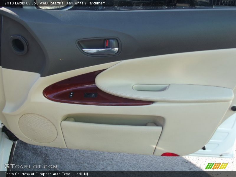 Starfire Pearl White / Parchment 2010 Lexus GS 350 AWD