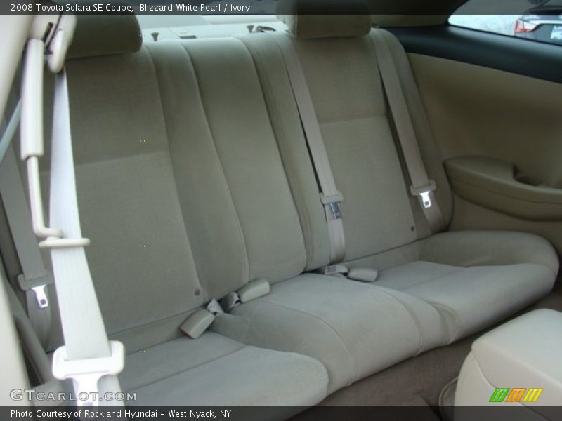 Blizzard White Pearl / Ivory 2008 Toyota Solara SE Coupe