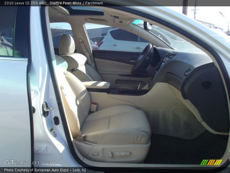 Starfire Pearl White / Parchment 2010 Lexus GS 350 AWD