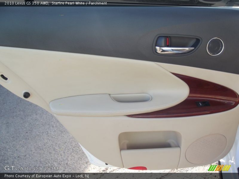 Starfire Pearl White / Parchment 2010 Lexus GS 350 AWD