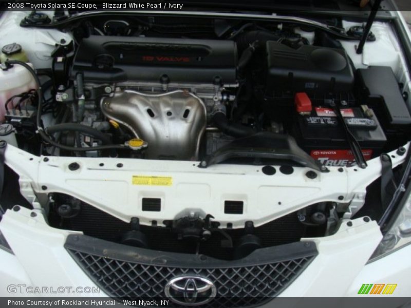Blizzard White Pearl / Ivory 2008 Toyota Solara SE Coupe