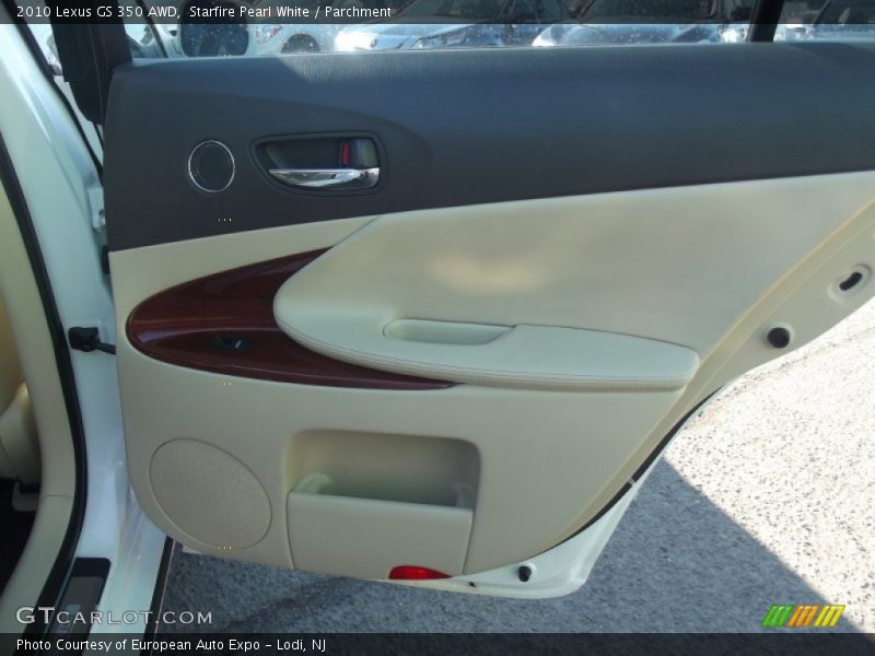 Starfire Pearl White / Parchment 2010 Lexus GS 350 AWD