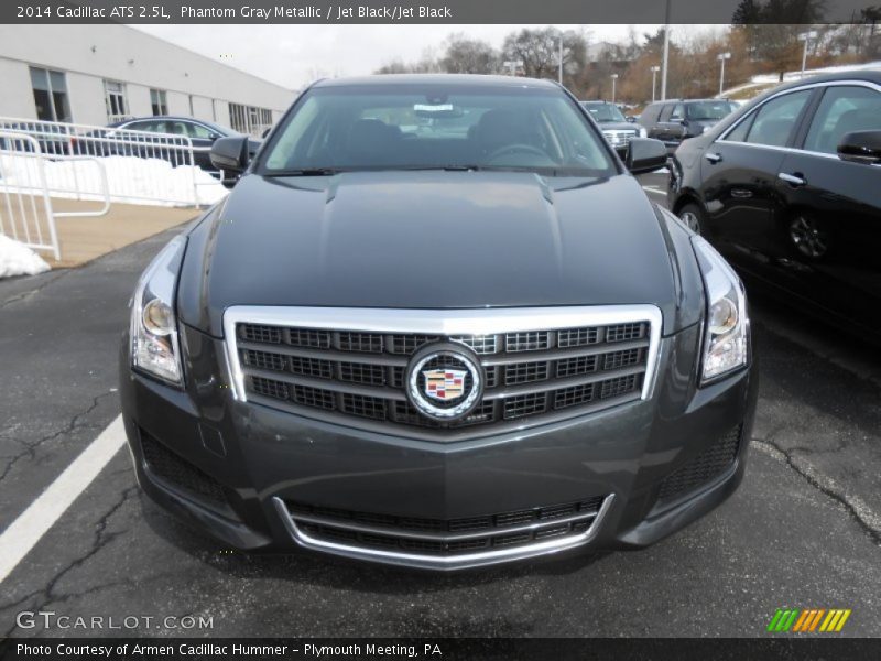 Phantom Gray Metallic / Jet Black/Jet Black 2014 Cadillac ATS 2.5L