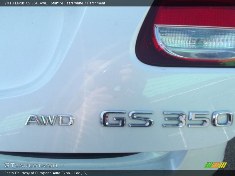 Starfire Pearl White / Parchment 2010 Lexus GS 350 AWD