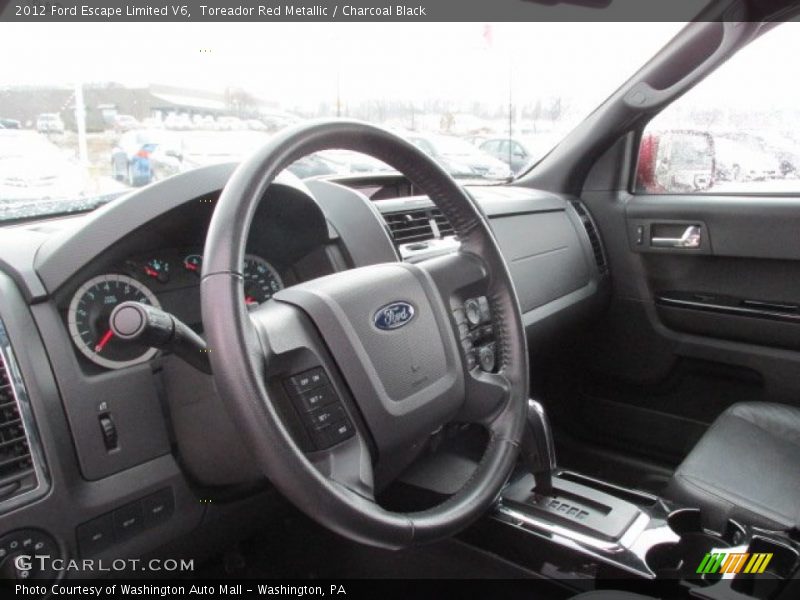 Toreador Red Metallic / Charcoal Black 2012 Ford Escape Limited V6