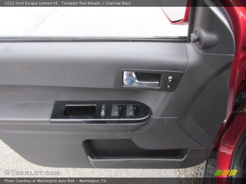Toreador Red Metallic / Charcoal Black 2012 Ford Escape Limited V6