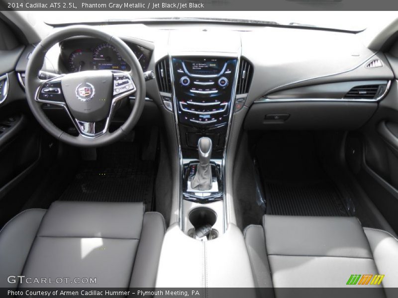 Phantom Gray Metallic / Jet Black/Jet Black 2014 Cadillac ATS 2.5L