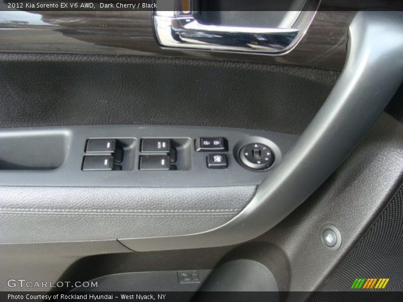 Dark Cherry / Black 2012 Kia Sorento EX V6 AWD