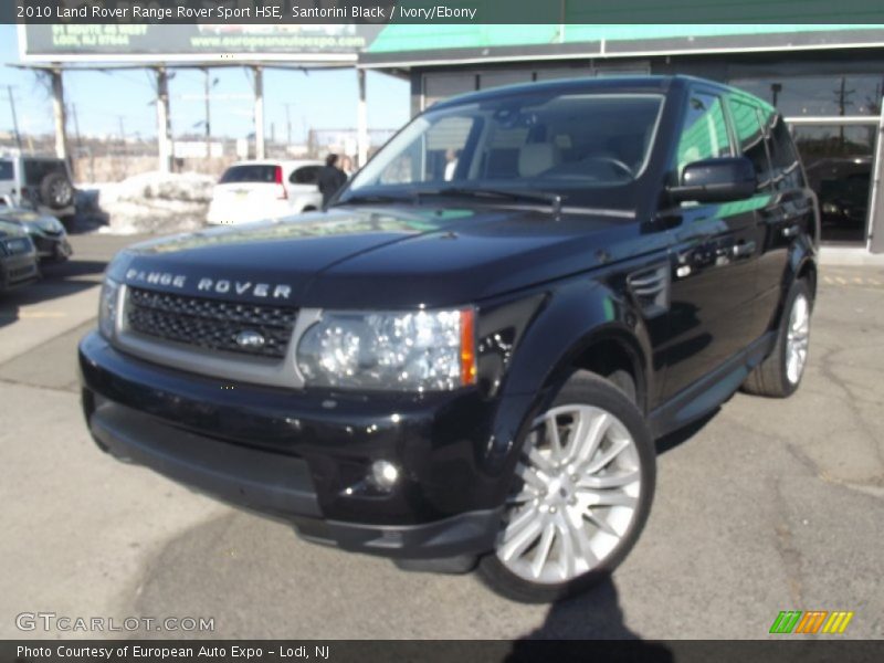 Santorini Black / Ivory/Ebony 2010 Land Rover Range Rover Sport HSE