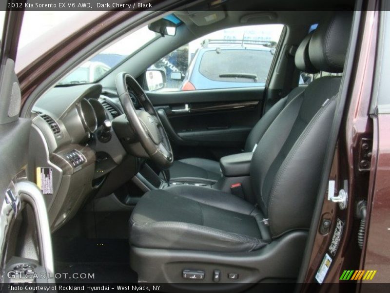 Dark Cherry / Black 2012 Kia Sorento EX V6 AWD