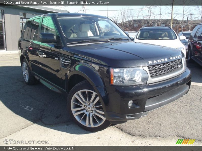 Santorini Black / Ivory/Ebony 2010 Land Rover Range Rover Sport HSE