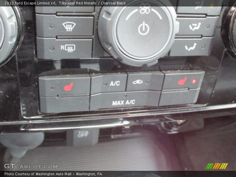 Toreador Red Metallic / Charcoal Black 2012 Ford Escape Limited V6
