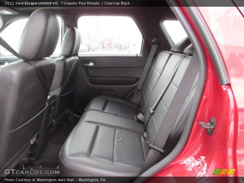 Toreador Red Metallic / Charcoal Black 2012 Ford Escape Limited V6