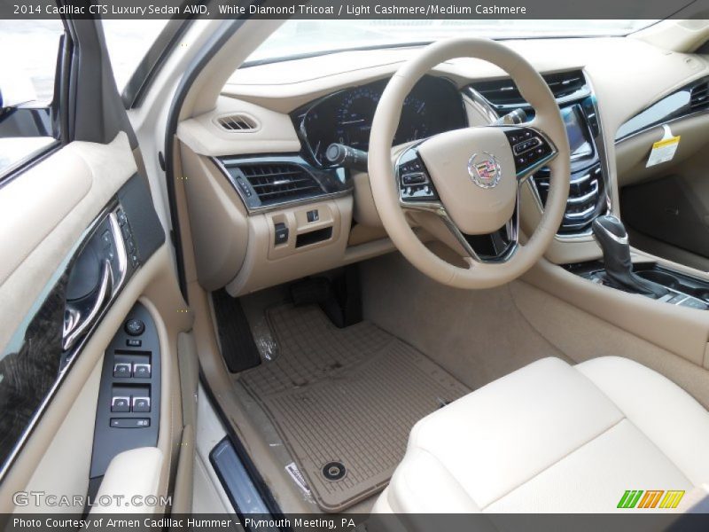 Dashboard of 2014 CTS Luxury Sedan AWD