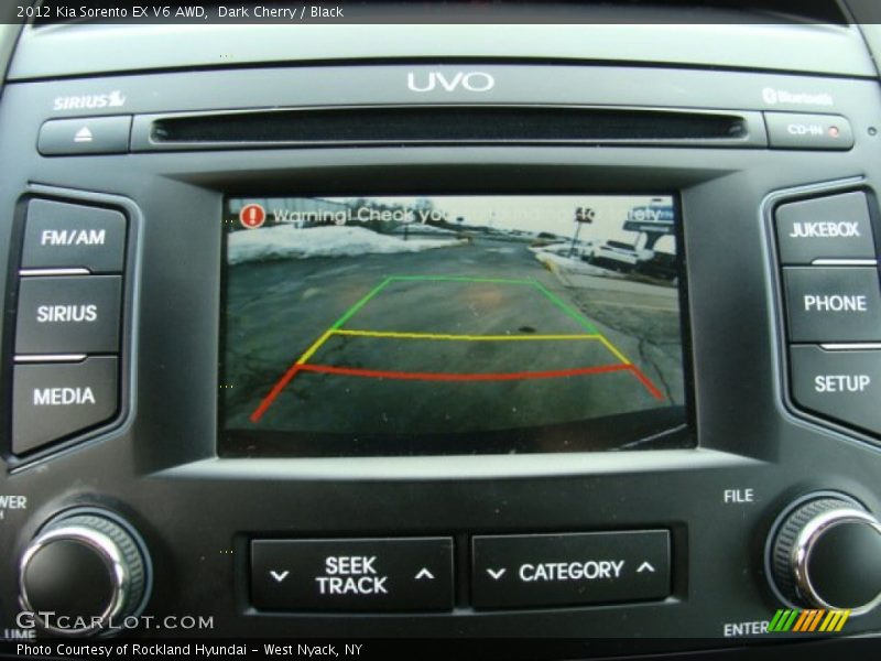 Dark Cherry / Black 2012 Kia Sorento EX V6 AWD