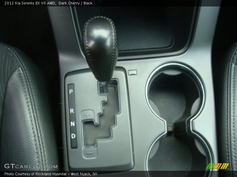 Dark Cherry / Black 2012 Kia Sorento EX V6 AWD