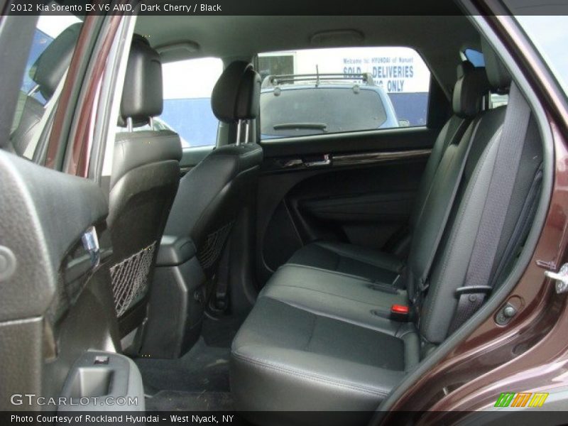 Dark Cherry / Black 2012 Kia Sorento EX V6 AWD