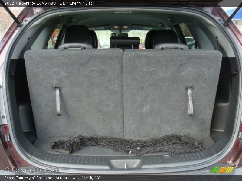 Dark Cherry / Black 2012 Kia Sorento EX V6 AWD