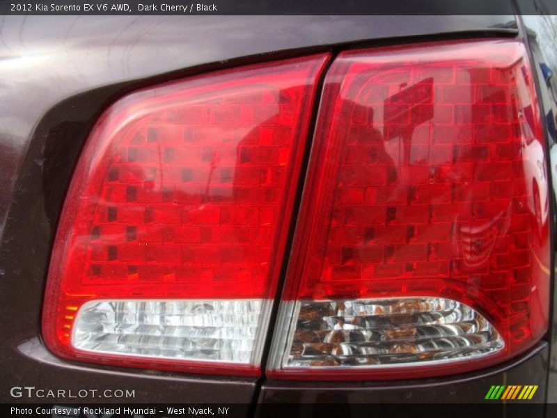 Dark Cherry / Black 2012 Kia Sorento EX V6 AWD