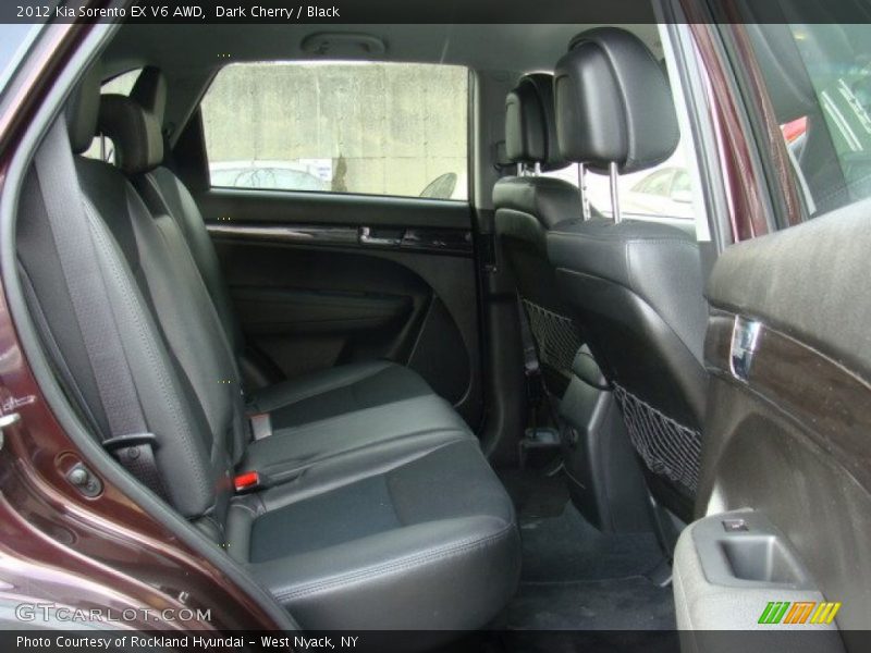 Dark Cherry / Black 2012 Kia Sorento EX V6 AWD