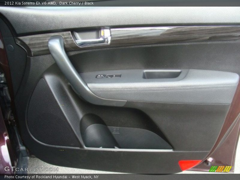 Dark Cherry / Black 2012 Kia Sorento EX V6 AWD