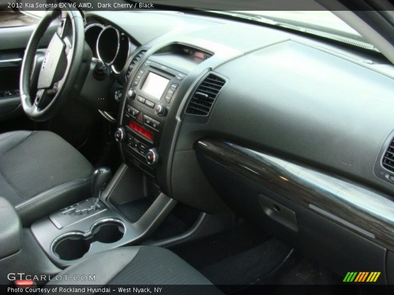 Dark Cherry / Black 2012 Kia Sorento EX V6 AWD