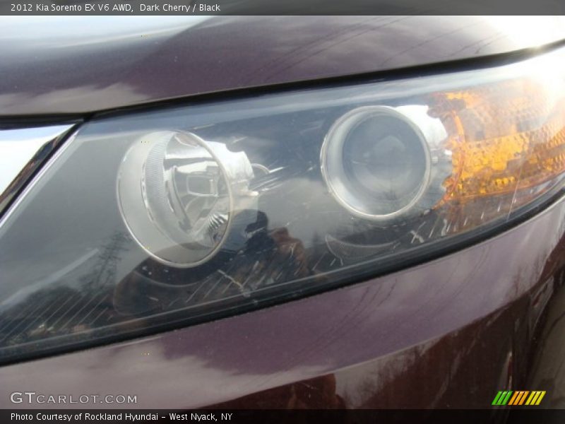 Dark Cherry / Black 2012 Kia Sorento EX V6 AWD