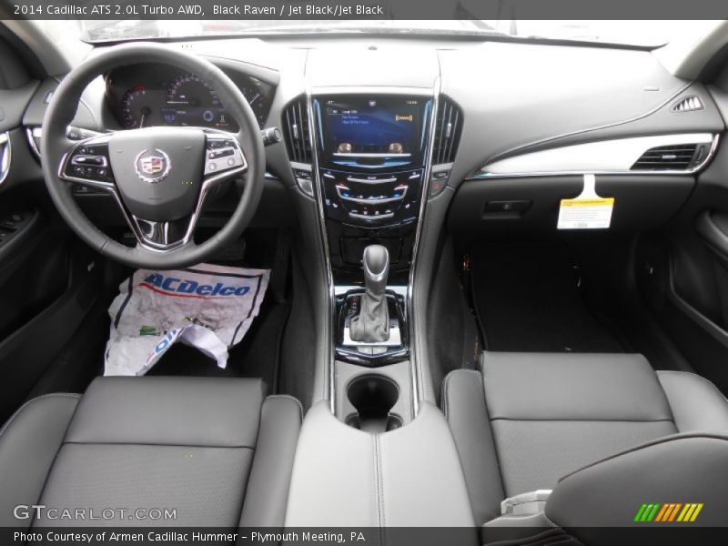 Black Raven / Jet Black/Jet Black 2014 Cadillac ATS 2.0L Turbo AWD