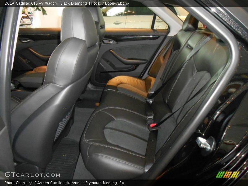 Black Diamond Tricoat / Ebony/Ebony 2014 Cadillac CTS -V Wagon