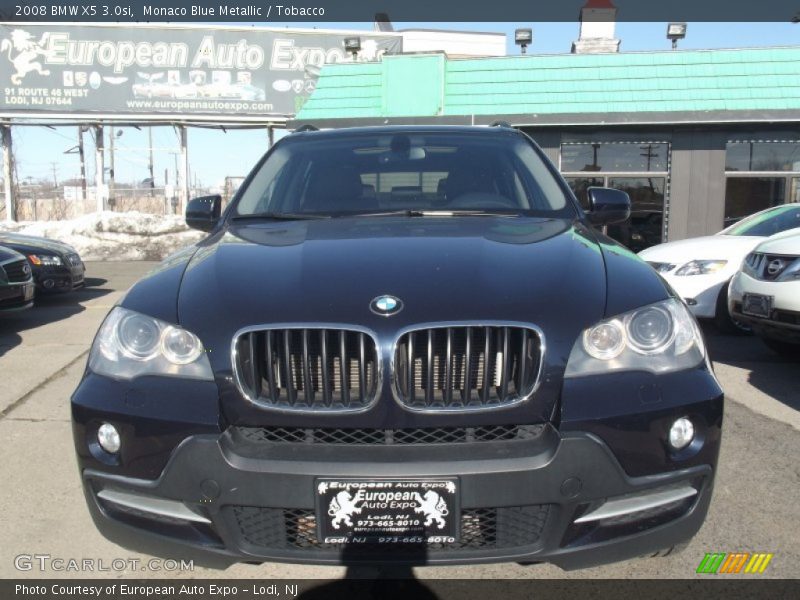 Monaco Blue Metallic / Tobacco 2008 BMW X5 3.0si