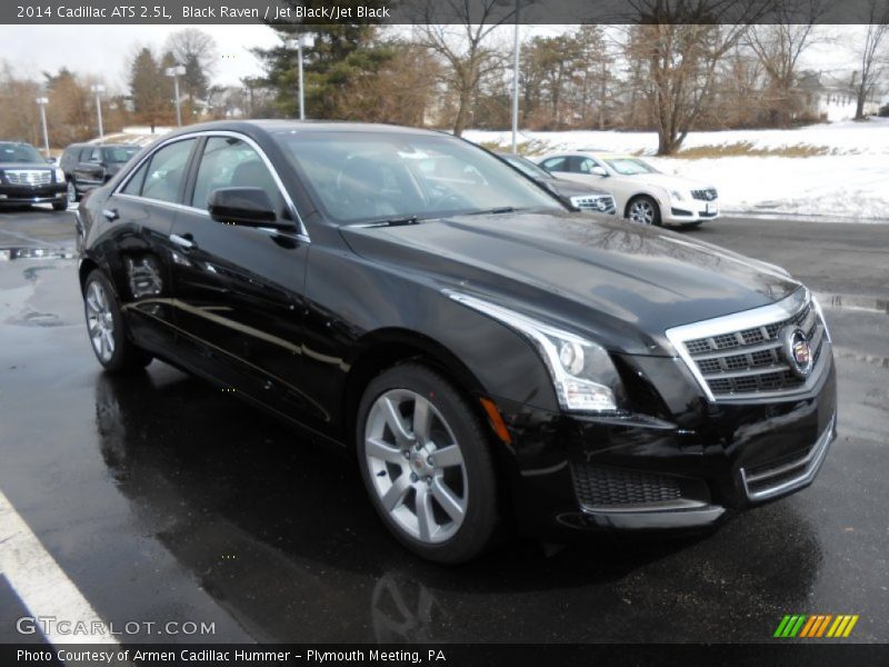 Black Raven / Jet Black/Jet Black 2014 Cadillac ATS 2.5L