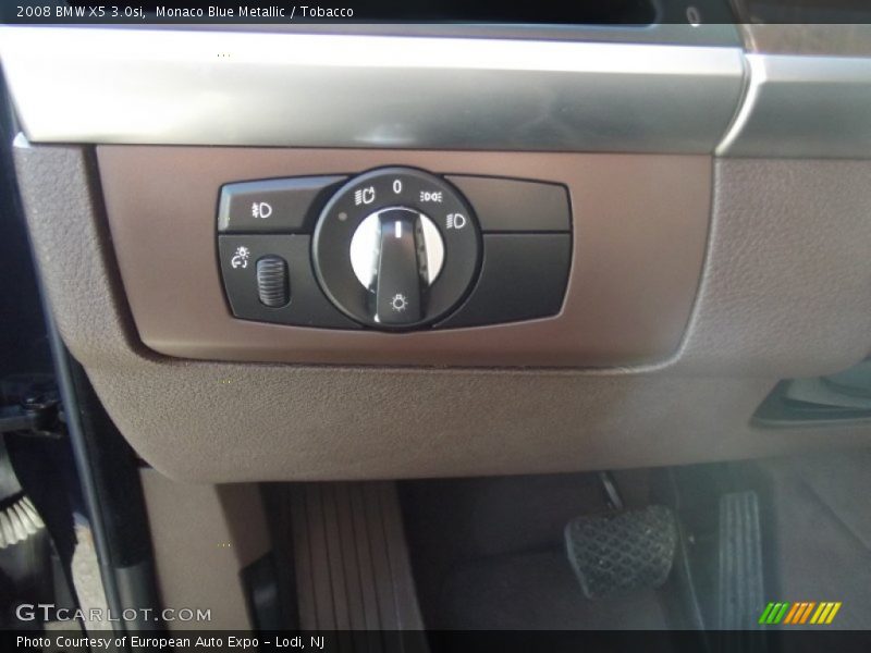 Monaco Blue Metallic / Tobacco 2008 BMW X5 3.0si