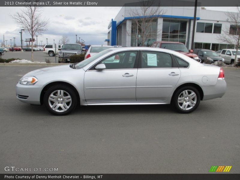 Silver Ice Metallic / Ebony 2013 Chevrolet Impala LT