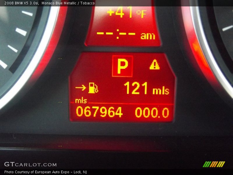 Monaco Blue Metallic / Tobacco 2008 BMW X5 3.0si