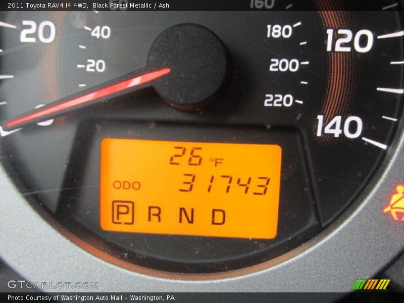 Black Forest Metallic / Ash 2011 Toyota RAV4 I4 4WD