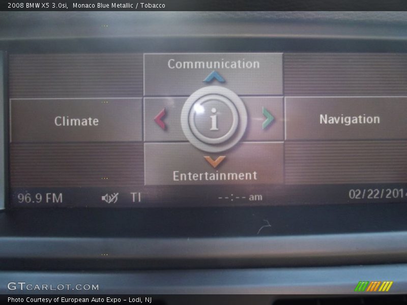 Monaco Blue Metallic / Tobacco 2008 BMW X5 3.0si