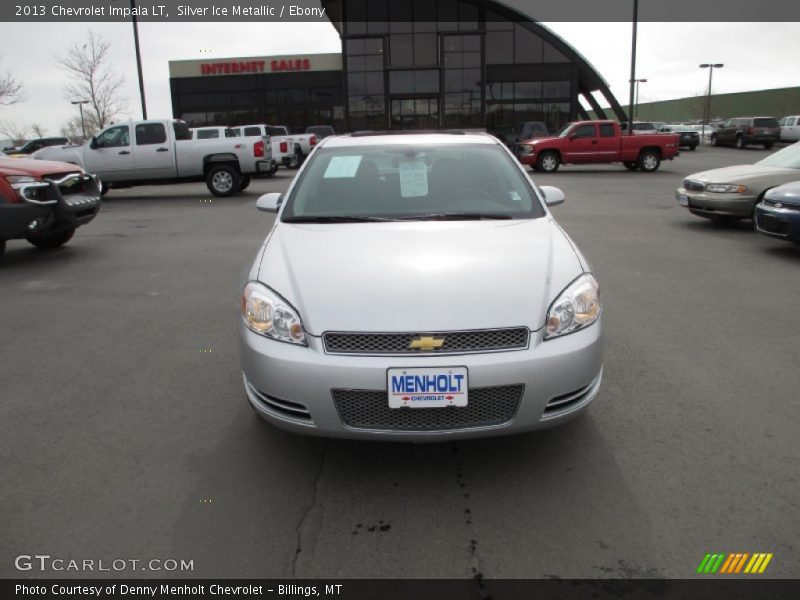Silver Ice Metallic / Ebony 2013 Chevrolet Impala LT