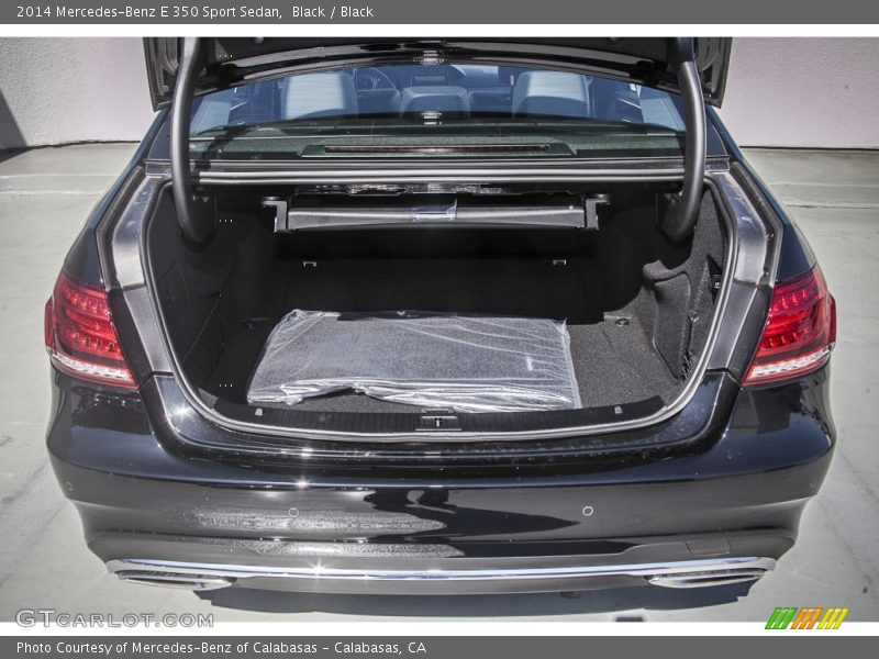 Black / Black 2014 Mercedes-Benz E 350 Sport Sedan