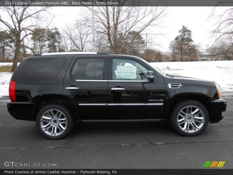  2014 Escalade Platinum AWD Black Raven