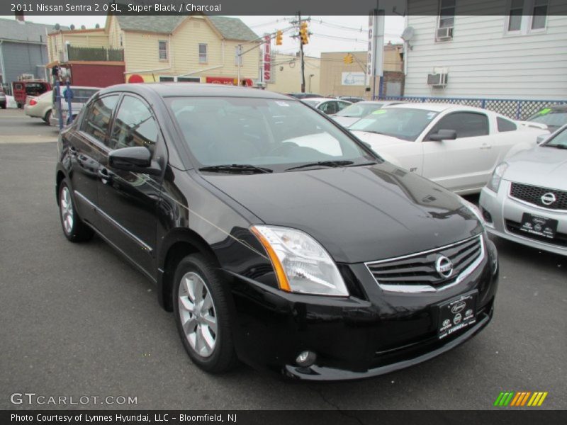 Super Black / Charcoal 2011 Nissan Sentra 2.0 SL