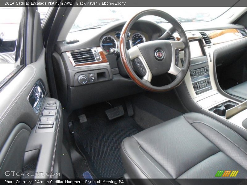 Ebony/Ebony Interior - 2014 Escalade Platinum AWD 