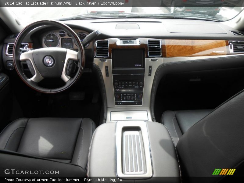 Dashboard of 2014 Escalade Platinum AWD