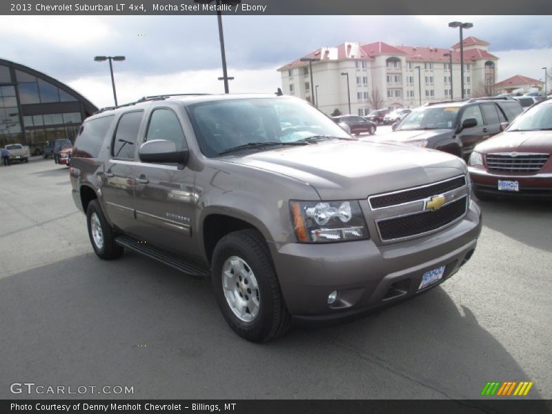 Mocha Steel Metallic / Ebony 2013 Chevrolet Suburban LT 4x4