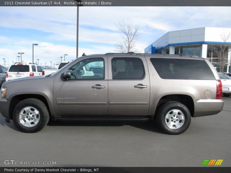 Mocha Steel Metallic / Ebony 2013 Chevrolet Suburban LT 4x4
