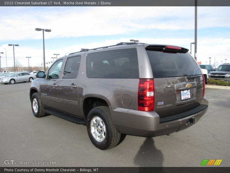 Mocha Steel Metallic / Ebony 2013 Chevrolet Suburban LT 4x4