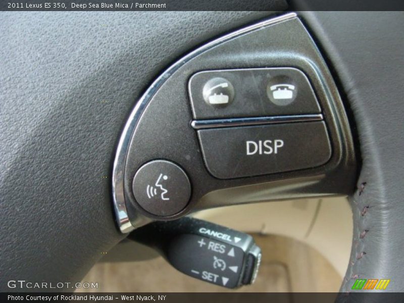 Deep Sea Blue Mica / Parchment 2011 Lexus ES 350