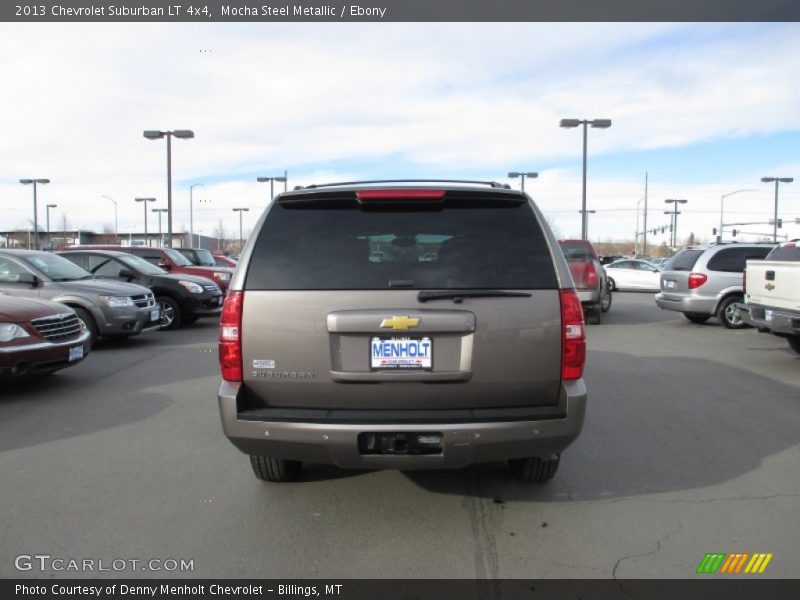 Mocha Steel Metallic / Ebony 2013 Chevrolet Suburban LT 4x4