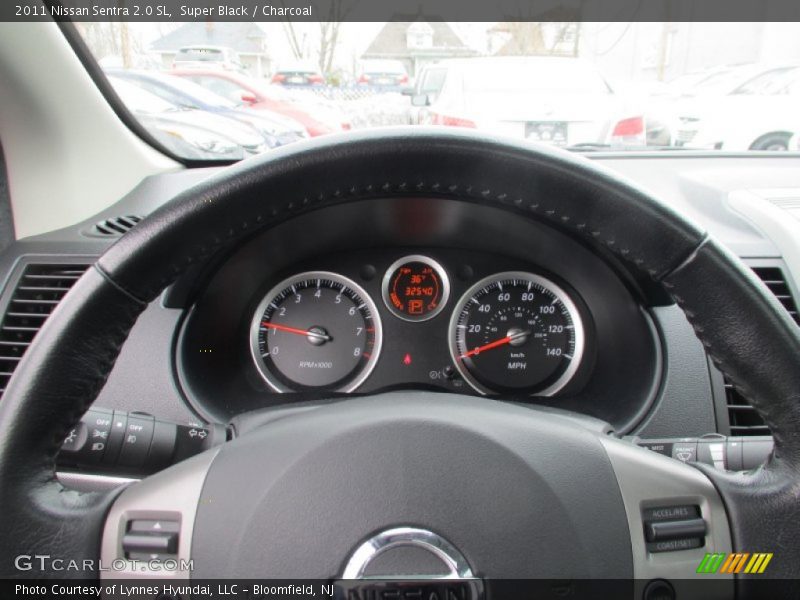 Super Black / Charcoal 2011 Nissan Sentra 2.0 SL